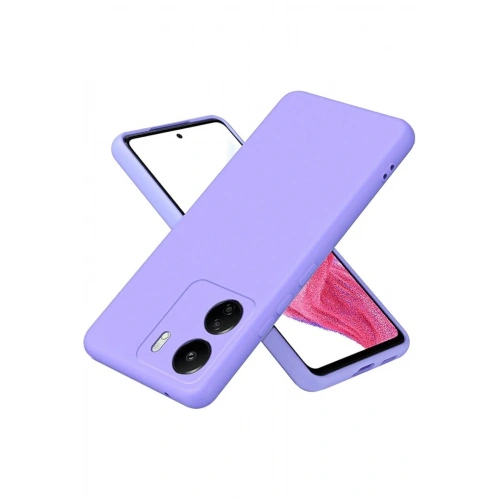 Durukar®   Redmi 13C Kılıf First Silikon - Lila