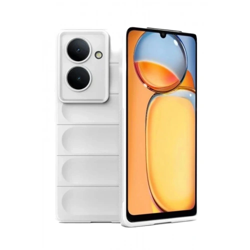 Durukar®   Redmi 13C Kılıf Optimum Silikon - Krem
