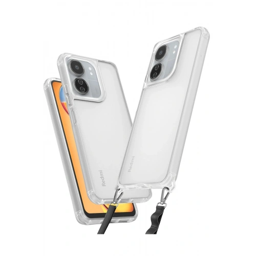 Durukar®   Redmi 13C Kılıf Penta Silikon Kılıf - Şeffaf