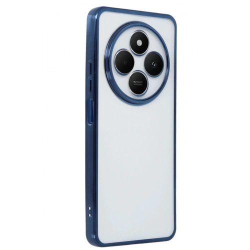 Durukar®   Redmi 14C Kılıf  Lensli Silikon - Lacivert