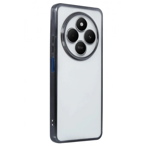 Durukar®   Redmi 14C Kılıf  Lensli Silikon - Siyah
