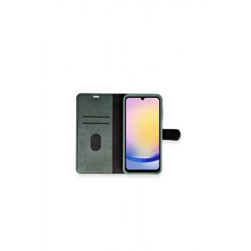 Durukar®   Redmi 14C Kılıf Trend S Plus Kapaklı Kılıf - Yeşil