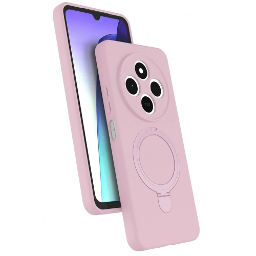 Durukar®   Redmi 14C Regal Magsafe Standlı Kapak - Açık Pembe