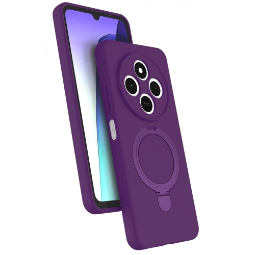 Durukar®   Redmi 14C Regal Magsafe Standlı Kapak - Derin Mor