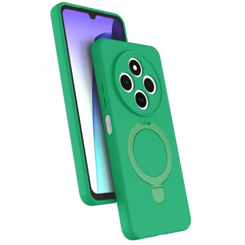 Durukar®   Redmi 14C Regal Magsafe Standlı Kapak - Yeşil