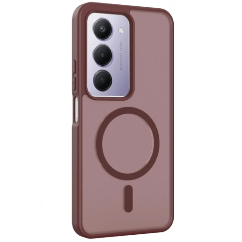 Durukar®   Redmi 15 4G Jota Magsafe Kapak - Bordo
