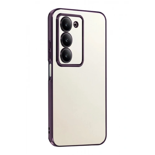 Durukar®   Redmi 15 4G  Lensli Silikon - Mor