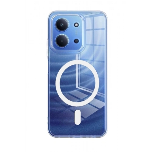 Durukar®   Redmi 15C 4G Combo Sert Şeffaf Magsafe Kapak - Şeffaf