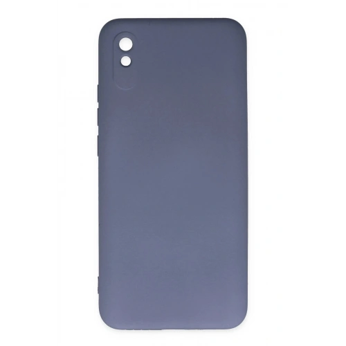 Durukar®   Redmi 9A Kılıf Nano içi Kadife Silikon - Gri