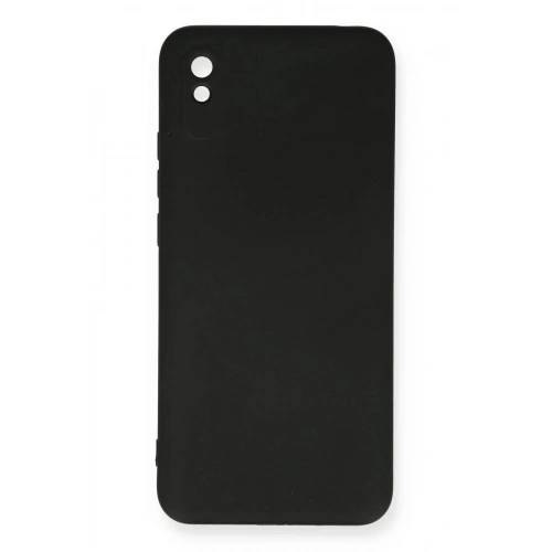 Durukar®   Redmi 9A Kılıf Nano içi Kadife Silikon - Siyah