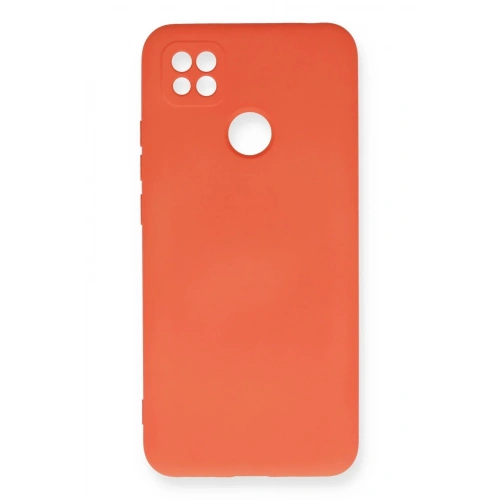Durukar®   Redmi 9C Kılıf Nano içi Kadife Silikon - Turuncu