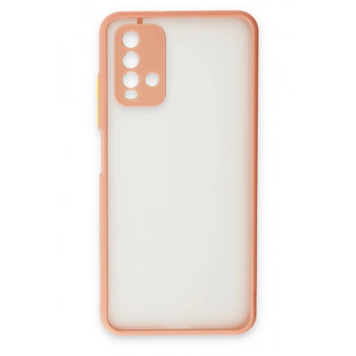 Durukar®   Redmi 9T Kılıf Montreal Silikon Kapak - Pembe