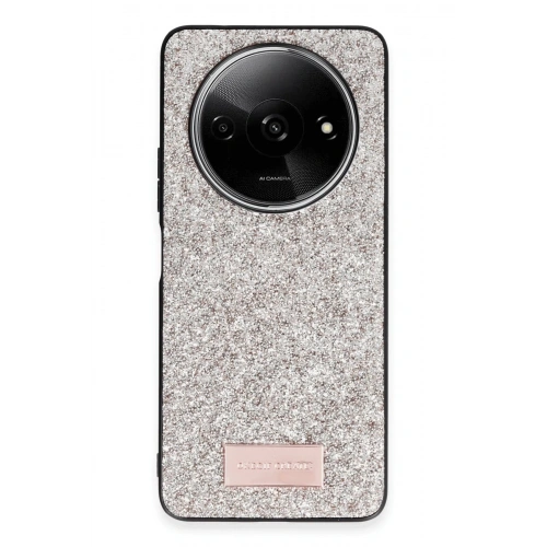 Durukar®   Redmi A3 4G Bright Simli Kapak - Gold