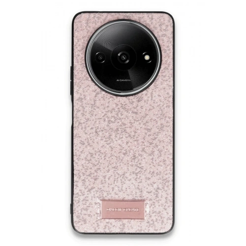 Durukar®   Redmi A3 4G Bright Simli Kapak - Pembe