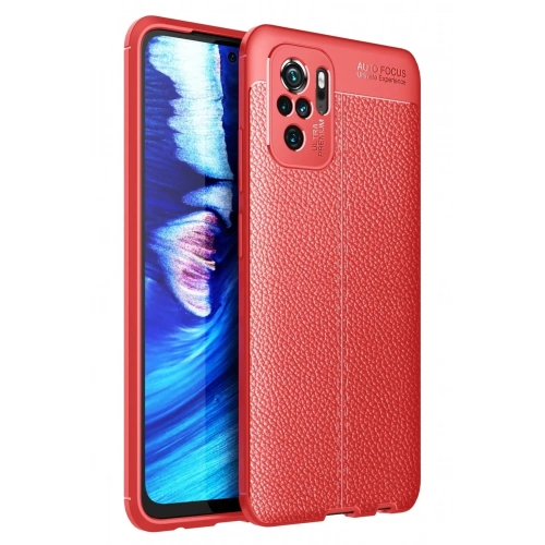 Durukar®   Redmi Note 10 Kılıf Auto Focus Kapak - Kırmızı