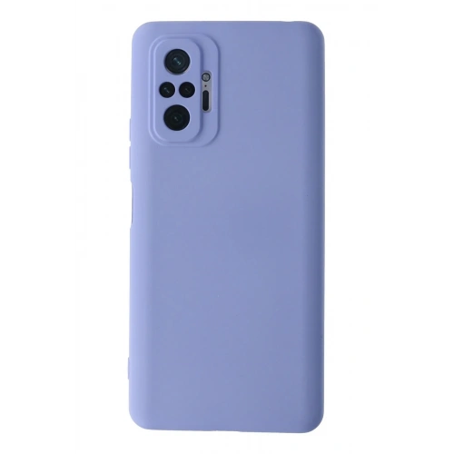 Durukar®   Redmi Note 10 Pro Kılıf Nano içi Kadife Silikon - Lila
