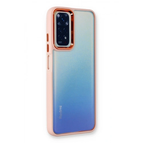 Durukar®   Redmi Note 11 Pro Kılıf Dora Kapak - Pudra