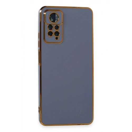 Durukar®   Redmi Note 11 Pro Kılıf Volet Silikon - Mavi