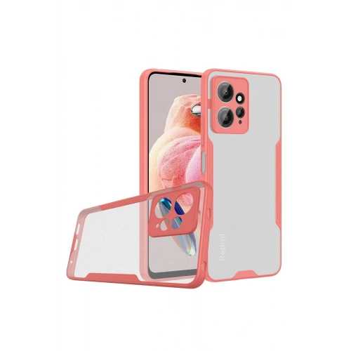 Durukar®   Redmi Note 12 4G Kılıf Platin Silikon - Pembe