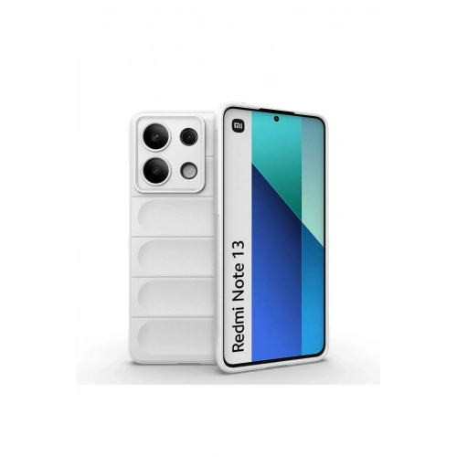 Durukar®   Redmi Note 13 4G Kılıf Optimum Silikon - Krem