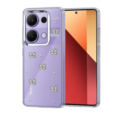 Durukar®   Redmi Note 13 Pro 4G Fiyonk Desenli Kapak - Desen 9