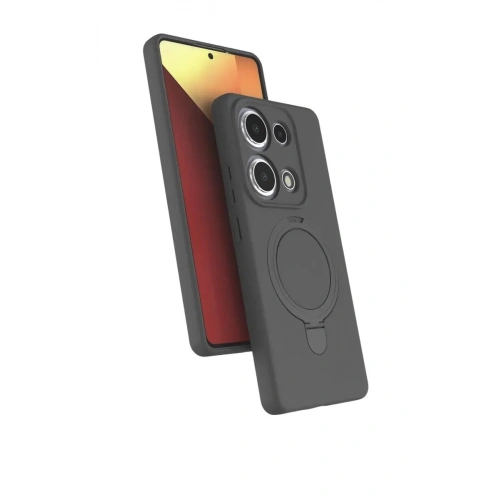Durukar®   Redmi Note 13 Pro 4G Regal Magsafe Standlı Kapak - Titan Gri