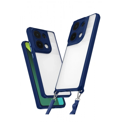 Durukar®   Redmi Note 13 Pro 5G Kılıf Penta Silikon Kılıf - Lacivert