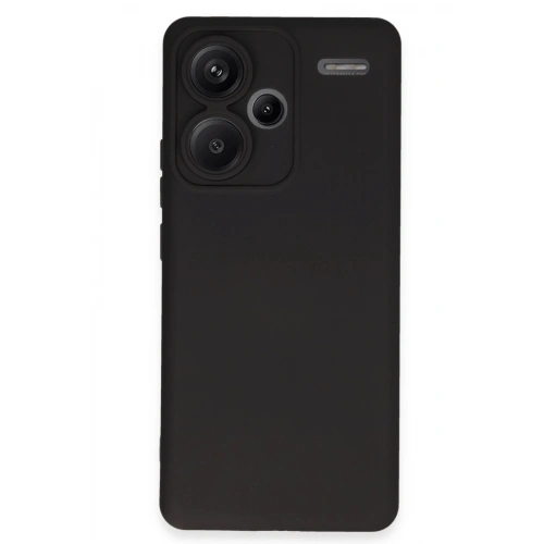 Durukar®   Redmi Note 13 Pro Plus Kılıf Nano içi Kadife Silikon - Siyah