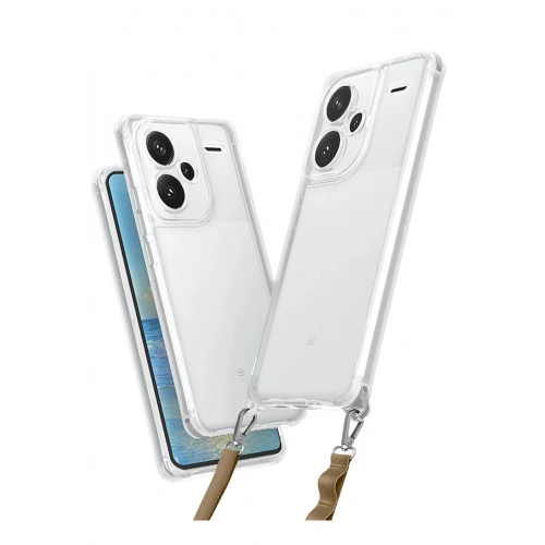 Durukar®   Redmi Note 13 Pro Plus Kılıf Penta Silikon Kılıf - Şeffaf