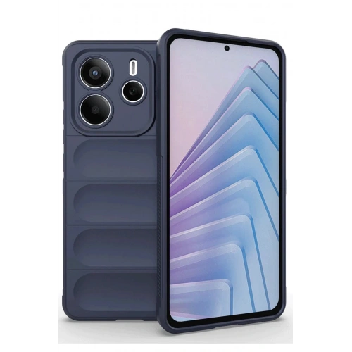 Durukar®   Redmi Note 14 4G Kılıf Optimum Silikon - Lacivert
