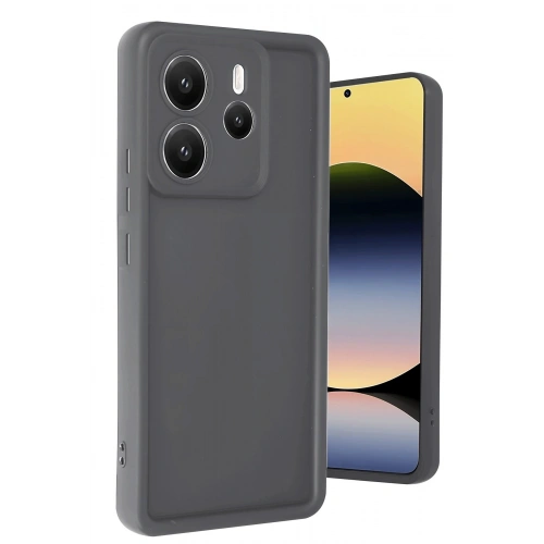 Durukar®   Redmi Note 14 4G Kılıf Viera Silikon - Gri