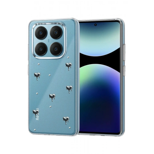 Durukar®   Redmi Note 14 Pro 4G Fiyonk Desenli Kapak - Desen 3