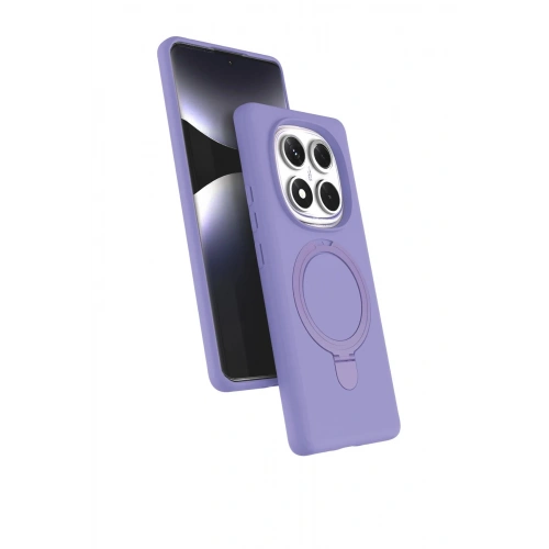 Durukar®   Redmi Note 14 Pro 4G Regal Magsafe Standlı Kapak - Lila