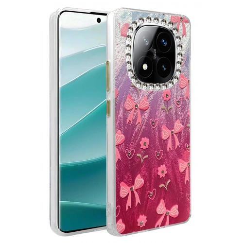 Durukar®   Redmi Note 14 Pro 5G Kılıf Blade Aynalı Desenli Kapak - Desen 3