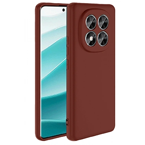 Durukar®   Redmi Note 14 Pro 5G Kılıf First Silikon - Bordo