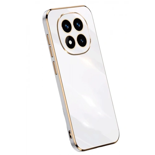 Durukar®   Redmi Note 14 Pro 5G Kılıf Volet Silikon - Beyaz