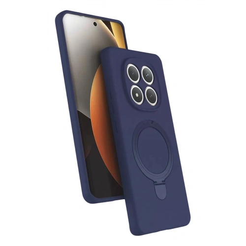 Durukar®   Redmi Note 15 Pro 4G Regal Magsafe Standlı Kapak - Lacivert