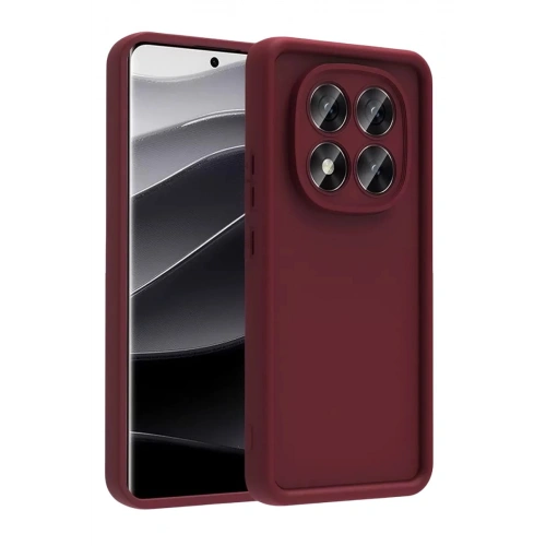 Durukar®   Redmi Note 15 Pro 4G Viera Silikon - Bordo