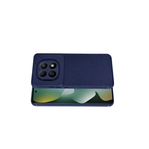 Durukar®   Redmi Note 15 Pro 5G Auto Focus Karbon Kapak - Lacivert