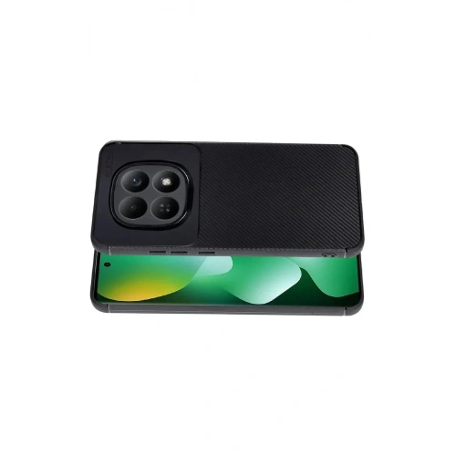 Durukar®   Redmi Note 15 Pro 5G Auto Focus Karbon Kapak - Siyah