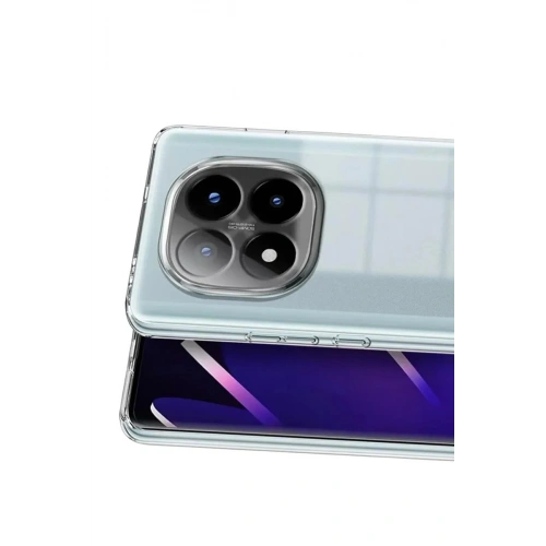 Durukar®   Redmi Note 15 Pro 5G Lüx Şeffaf Silikon - Şeffaf