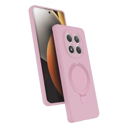 Durukar®   Redmi Note 15 Pro 5G Regal Magsafe Standlı Kapak - Açık Pembe