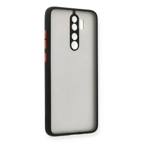 Durukar®   Redmi Note 8 Pro Kılıf Montreal Silikon Kapak - Siyah
