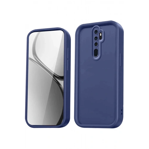 Durukar®   Redmi Note 8 Pro Kılıf Viera Silikon - Lacivert