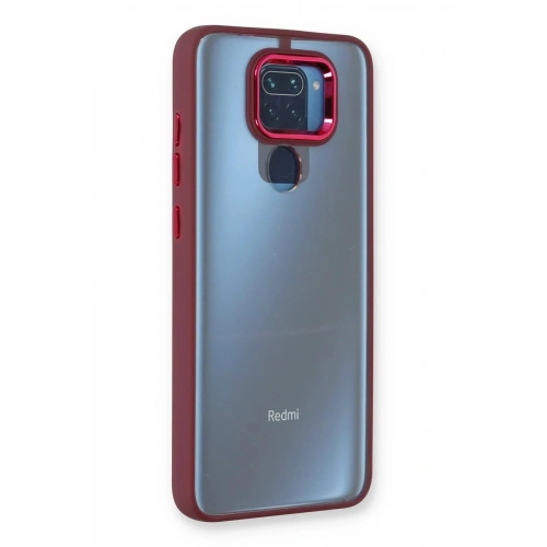 Durukar®   Redmi Note 9 Kılıf Dora Kapak - Kırmızı