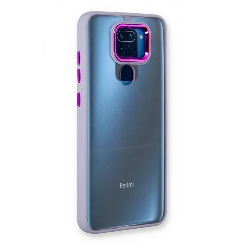 Durukar®   Redmi Note 9 Kılıf Dora Kapak - Lila