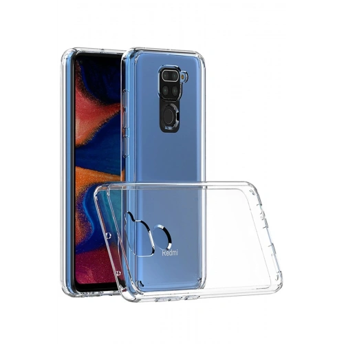 Durukar®   Redmi Note 9 Kılıf Lüx Şeffaf Silikon - Şeffaf
