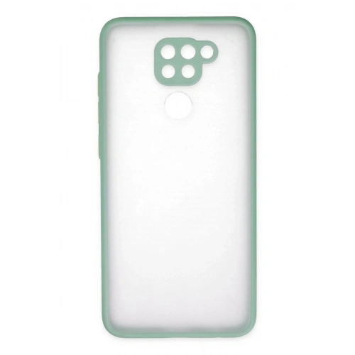Durukar®   Redmi Note 9 Kılıf Montreal Silikon Kapak - Turkuaz