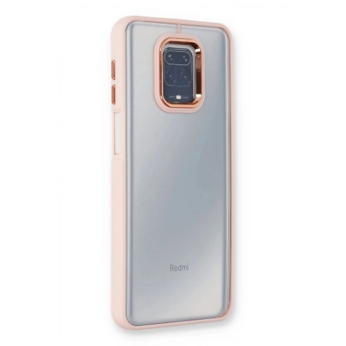 Durukar®   Redmi Note 9 Pro Kılıf Dora Kapak - Pudra