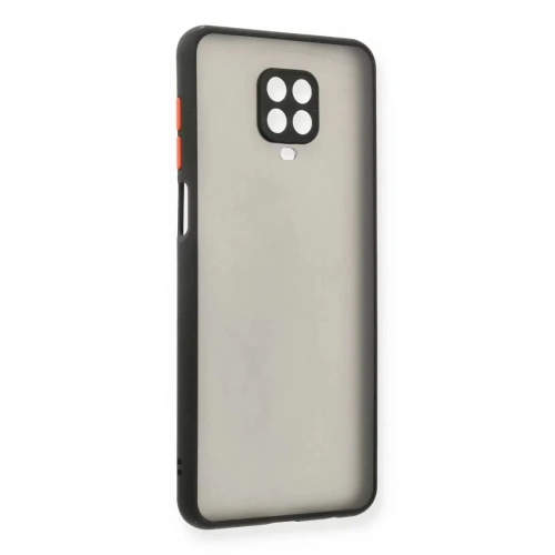 Durukar®   Redmi Note 9 Pro Kılıf Montreal Silikon Kapak - Siyah